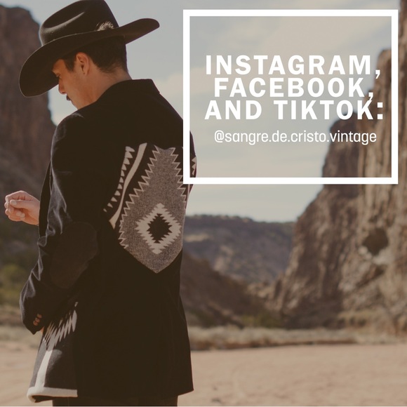 Vintage Silk Southwestern Vest Mens Orange Black Navajo Western Cowboy Chevron - Picture 10 of 10